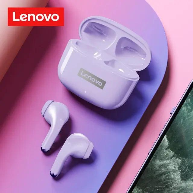 Lenovo-LP40 Pro TWS Sem Fio Bluetooth 5.1 Fones De Ouvido Com Redução De Ruído, Controle De Toque - Trhee Minds