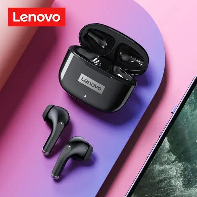 Lenovo-LP40 Pro TWS Sem Fio Bluetooth 5.1 Fones De Ouvido Com Redução De Ruído, Controle De Toque - Trhee Minds