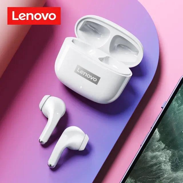 Lenovo-LP40 Pro TWS Sem Fio Bluetooth 5.1 Fones De Ouvido Com Redução De Ruído, Controle De Toque - Trhee Minds