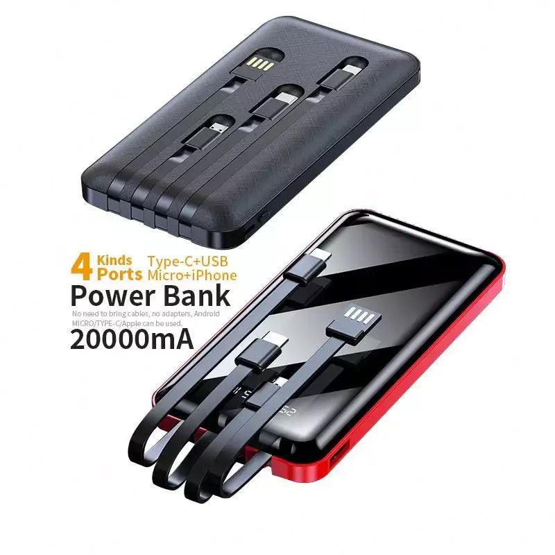 Carregador portátil powerbank universal - Trhee Minds