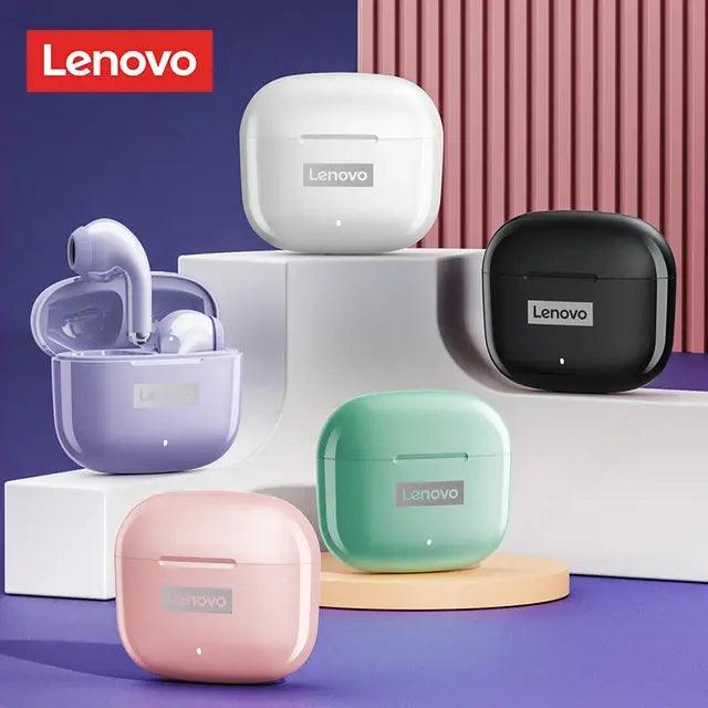 Lenovo-LP40 Pro TWS Sem Fio Bluetooth 5.1 Fones De Ouvido Com Redução De Ruído, Controle De Toque - Trhee Minds