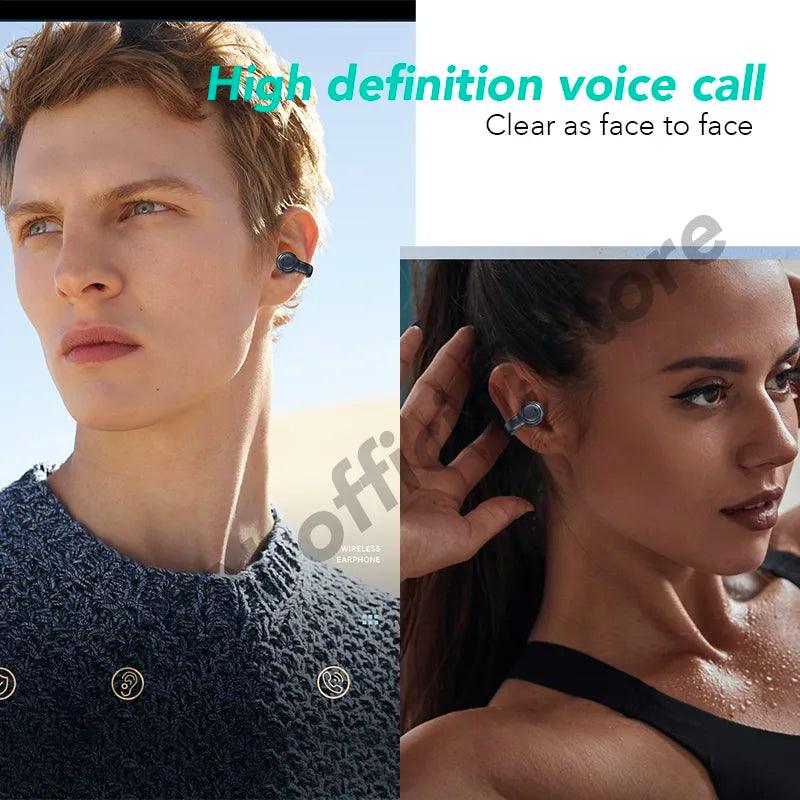 High Quality Bone Conduction Wireless Headphones Bluetooth Gaming Headsets Noise Canceling Sport Earphones for xiaomi iphone - Trhee Minds