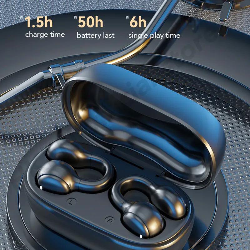 High Quality Bone Conduction Wireless Headphones Bluetooth Gaming Headsets Noise Canceling Sport Earphones for xiaomi iphone - Trhee Minds