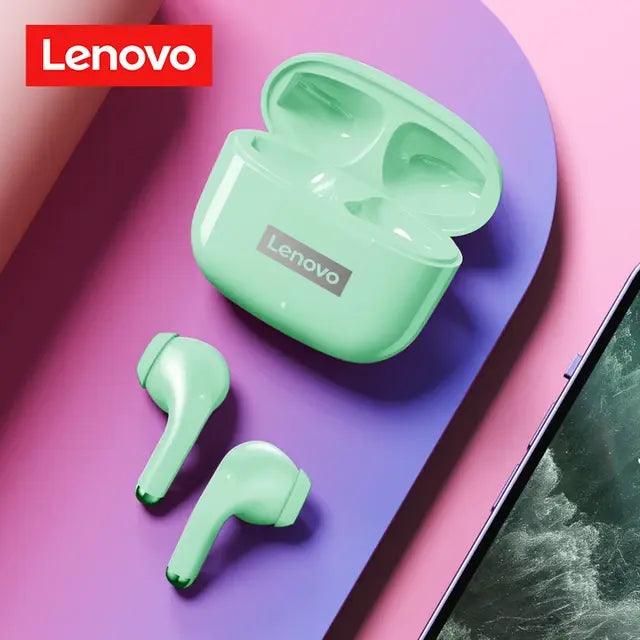 Lenovo-LP40 Pro TWS Sem Fio Bluetooth 5.1 Fones De Ouvido Com Redução De Ruído, Controle De Toque - Trhee Minds