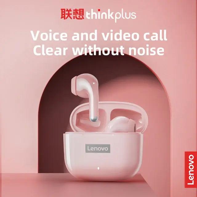 Lenovo-LP40 Pro TWS Sem Fio Bluetooth 5.1 Fones De Ouvido Com Redução De Ruído, Controle De Toque - Trhee Minds