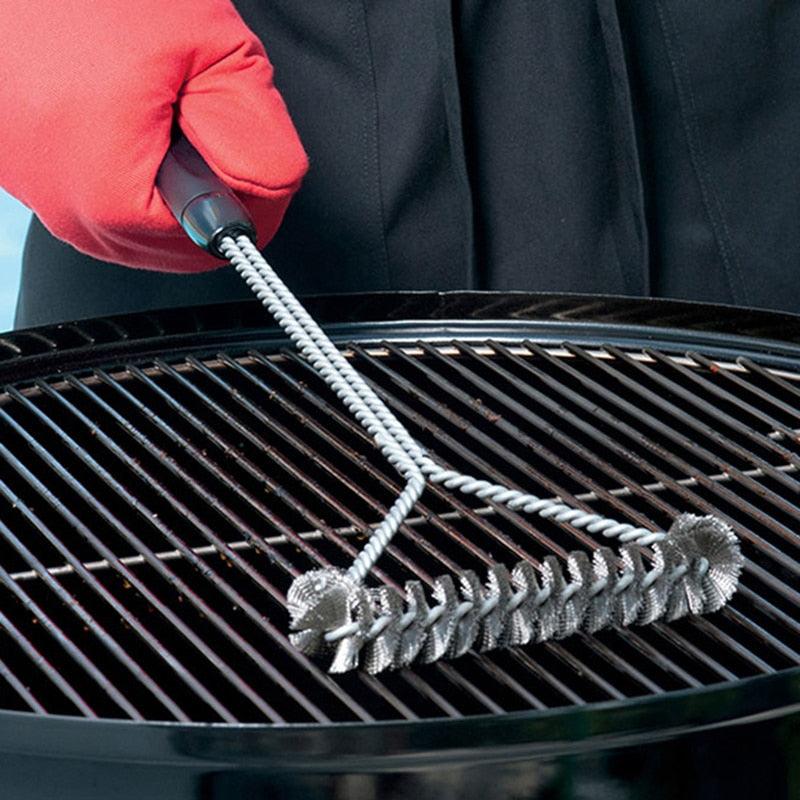 Escova Limpa Grelha Barbecue Clean - Trhee Minds